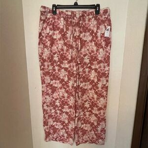 NWT Old Navy Linen Pants Petite Large